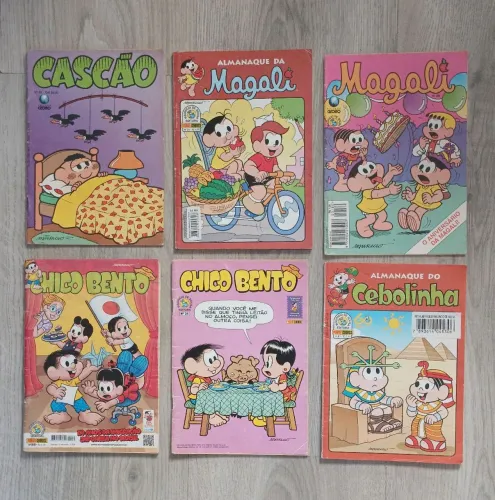 Lote gibis antigos globo e panini
