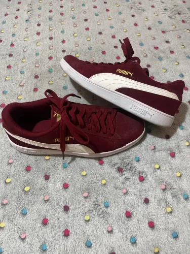 tênis puma smash v2 bdp vinho