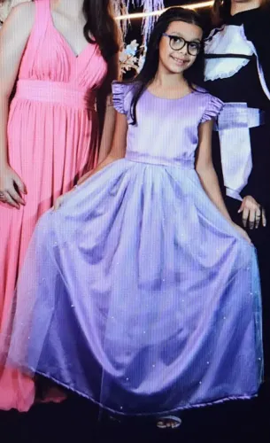 Vestido de festa para 10 anos 
