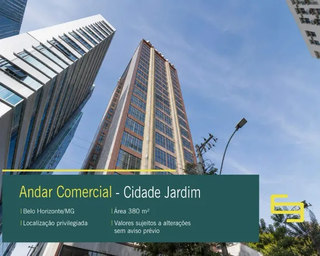 Aluguel de andar corporativo no Cidade Jardim- Edifício Raja Hills
