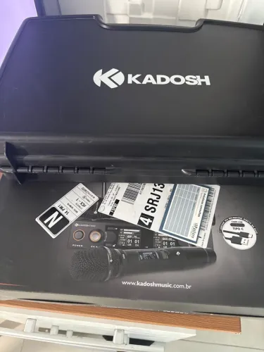 Microfone sem fio kadosh k502