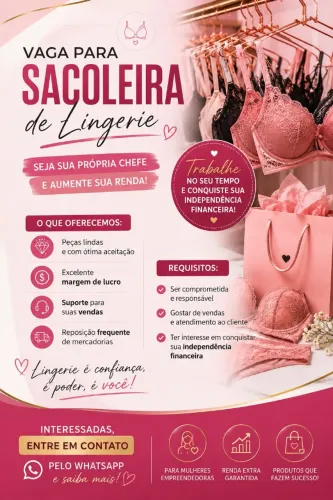 Sacoleira lingerie