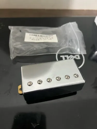 Captador humbucker cromado ponte