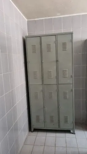 Escaninho de aço 6 portas/armário