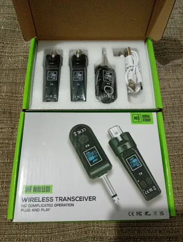 Receptor Trasmissor de microfones