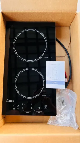 Cooktop Midea - Indução CYAD22 (220v) sem uso.