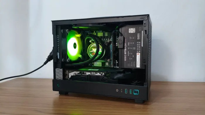 PC RYZEN ITX B350I AM4 + RYZEN 3500X, 2x8GB, SSD 512GB, RX 5500 8GB