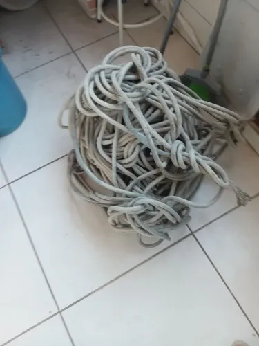 Kit de cadeira e corda e cinto e trava queda