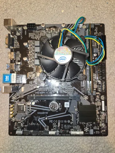 Kit Placa mãe Gigabyte h510m H, core i5-10500, 8gb ram