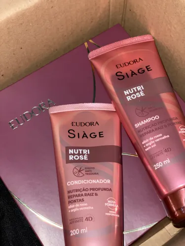 shampoo e Condicionador Eudora Siáge 