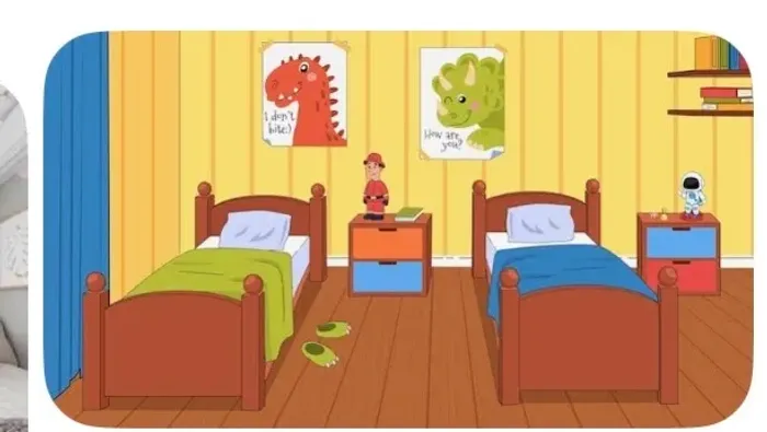 Divido apartamento, vaga no quarto