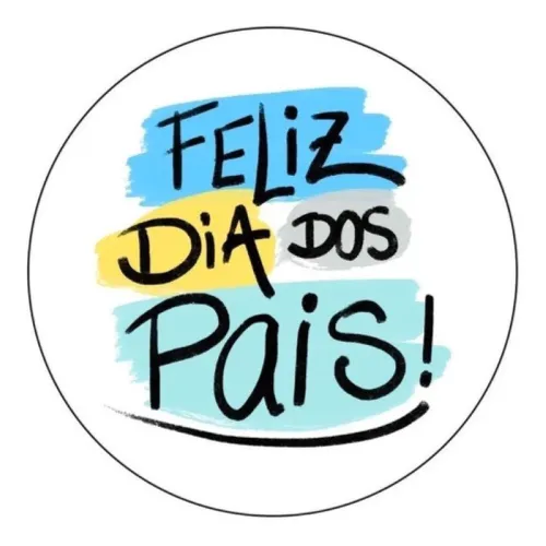 Kit 10 bottons personalizados dias dos pais