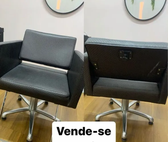 Cadeira de cabeleireira, semi nova 