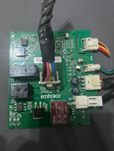 Placa Eletrônica Geladeira Brastemp Embraco Elektron R2 - *
