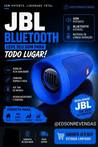 CAIXINHA DE SOM JBL