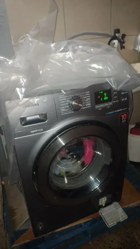 Vendo máquina Samsung 10 kg ecobluy lava e seca