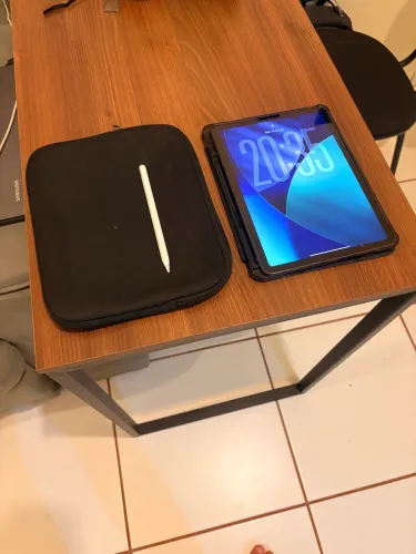 iPad Air 5 + Apple Pencil Original + Capa + bolsa