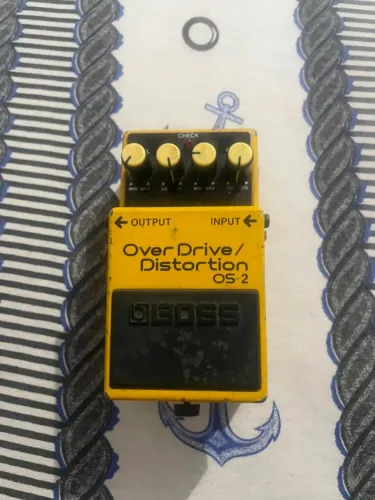 Pedal Analógico Os 2 Overdrive E Distortion Boss