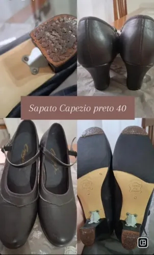 Sapatos Capezio Femininos para Flamenco - Tam. 40 - Excelente Estado