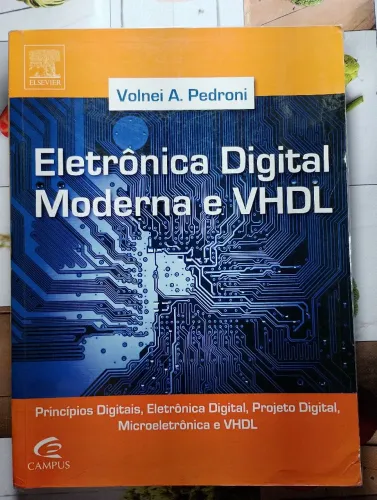 Livro Eletrônica Digital Moderna e VHDL.
