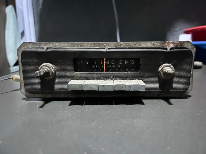 Rádio Zilomag PT-02 raridade relíquia