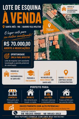 OPORTUNIDADE EM SANTA INÊS MA DE PREÇO E LOCALIZAÇÃO