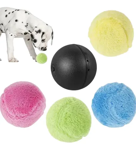 100 Bolas Pet De Rolar Mágica Elétrica Automática Cão Gato
