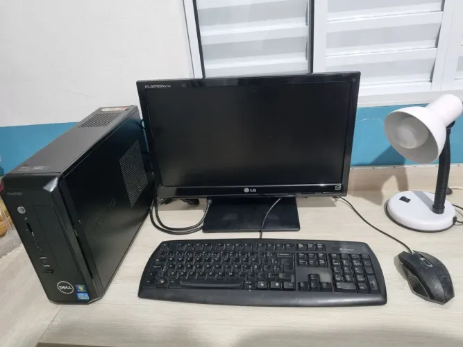 SETUP COMPLETO + MONITOR + TECLADO ? PRONTO PRA USAR