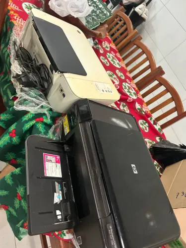 Impressoras HP funcionando (esse valor é nas duas juntas)
