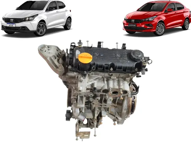Motor Parcial 1.0 Firefly 3 Cilindros Fiat Argo 2022 Cronos Uno Mobi - Livre para cadastro