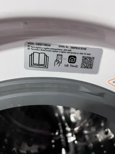 Lava e Seca LG 11kg/7kg Inverter - Para Reparo