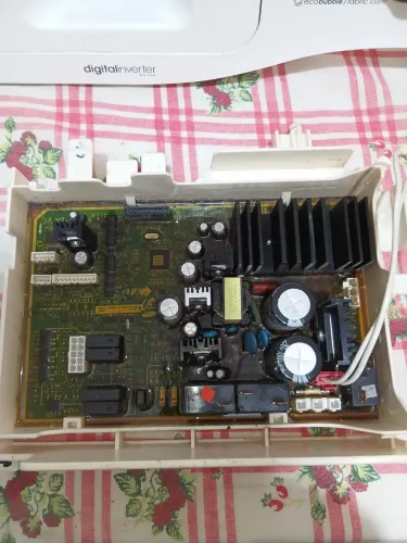 Placa e interface Samsung lava e seca