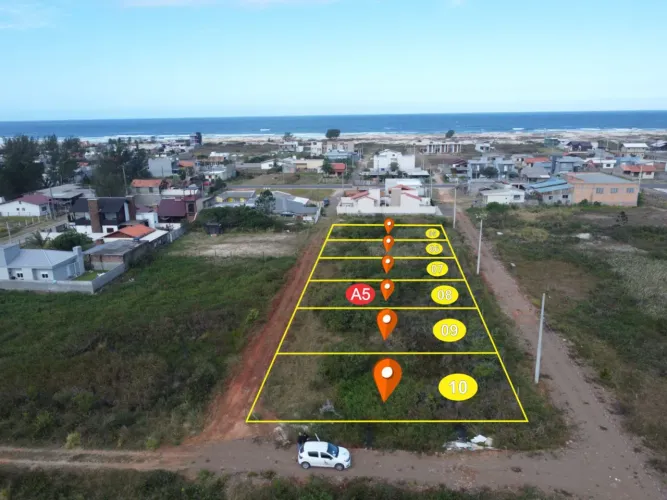 Terrenos Parcelados direto com o Proprietario na PRAIA AZUL