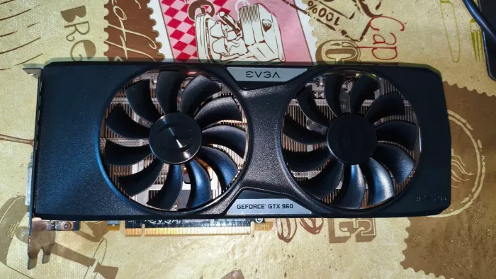 Placa de Vídeo EVGA GTX 960 4GB SSC ACX 2.0+ (Com Backplate)