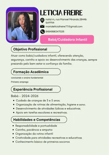 Serviços de baba