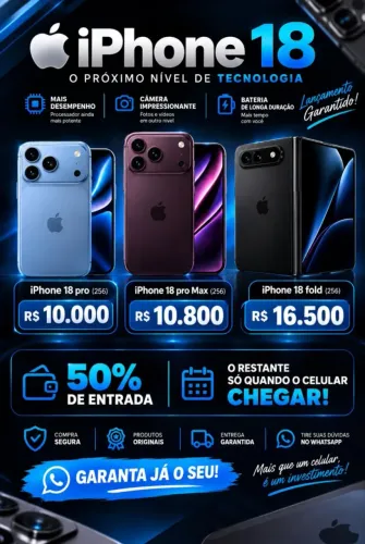 IPHONE SOB ENCOMENDA - DIRETO DOS EUA