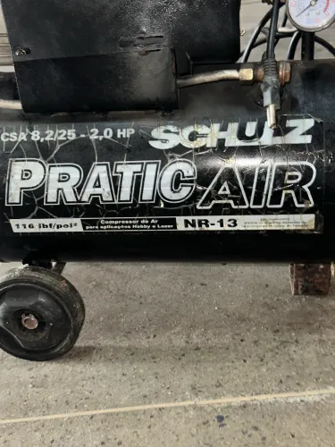 Compressor De Ar  Schulz 25 Litros 2hp