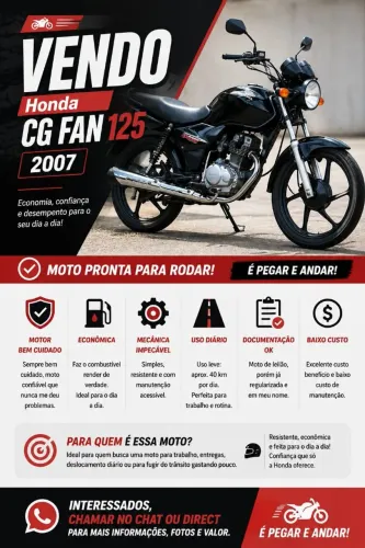 Honda CG 125 2007