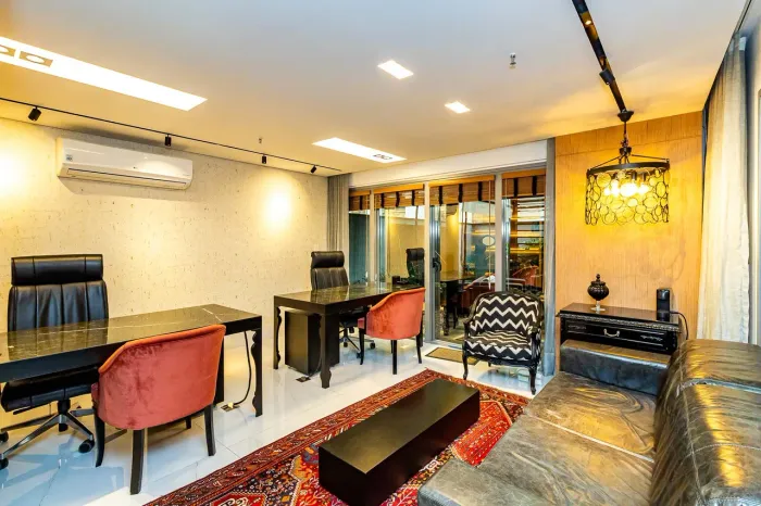 Conjunto comercial com 2 lavabos e terraço privativo, 140 m², no bairro Moinhos de Vento