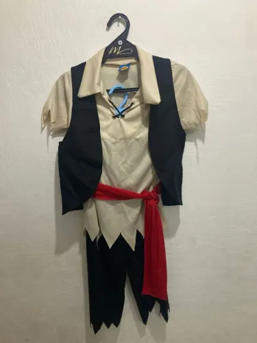 Fantasia pirata infantil masculino 