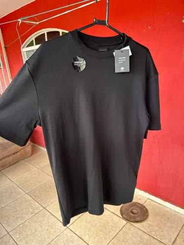 Camiseta C&A tecido premium P, G