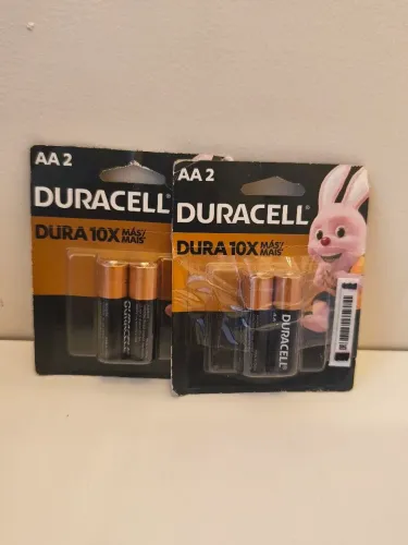 Pilhas alcalinas DURACELL AA