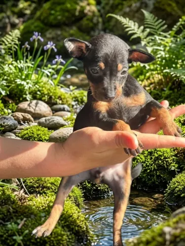 Pinscher fêmea numero 1 disponivél