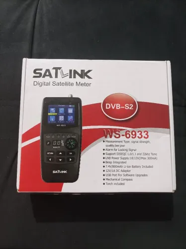 Localizador de Satélite Satlink WS-6933 DVB-S2