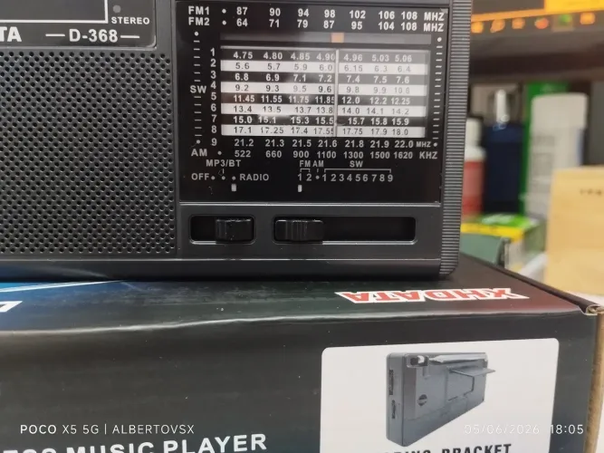 Rádio xhdata D368