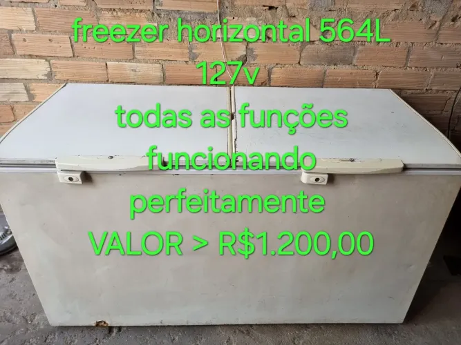 FREEZER HORIZONTAL 564L - 127V