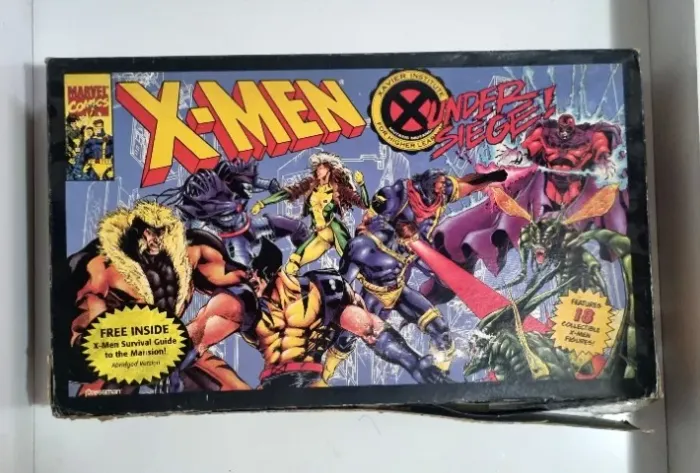 Jogo de tabuleiro RPG X-Men Under Siege