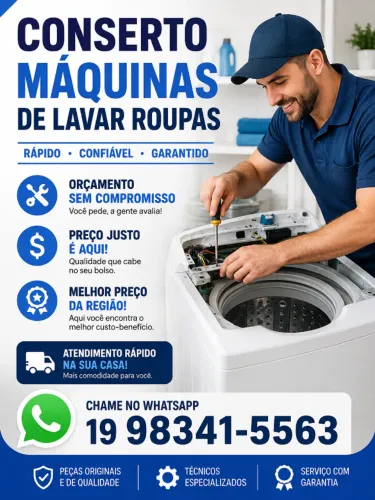 Conserto de Maquinas de lavar roupas