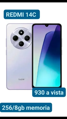 REDMI 14C 256/8 GB NOVO LACRADO 