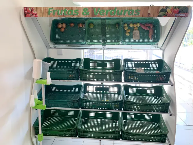 Fruteira para mercado 
